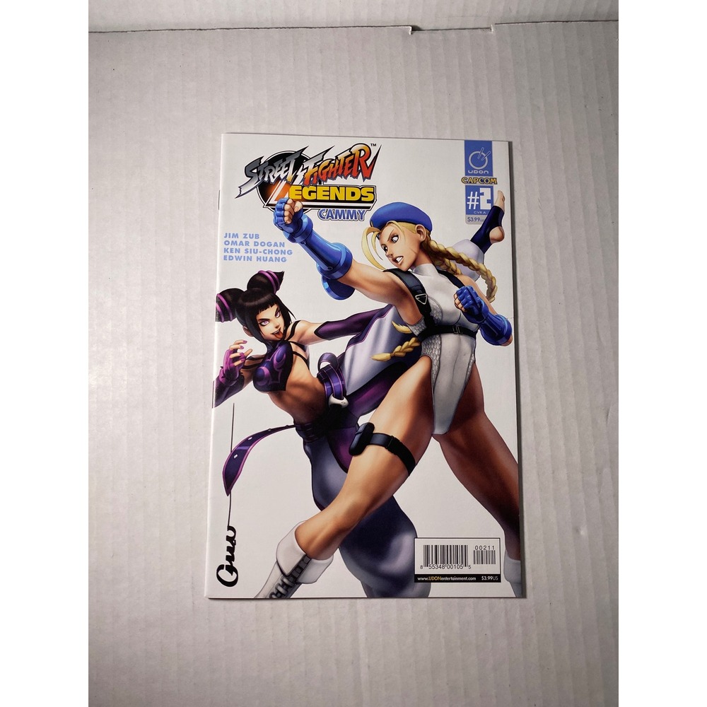 Street Fighter Legends Cammy #2 UDON Capcom Comic Book Omar Dogan‎ Cover 2010